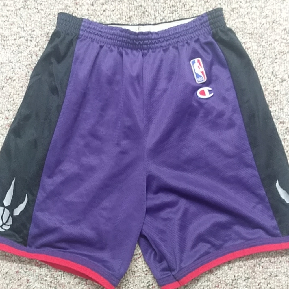 Throwback Raptors Champion NBA Shorts